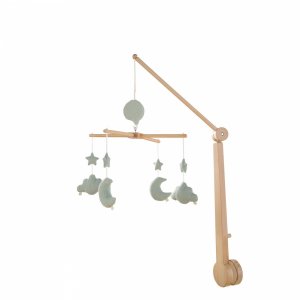 Mobile musical uni sauge Sauthon baby deco