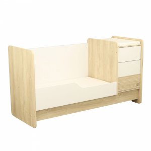 Lit bébé combiné évolutif 70x140cm paloma Sauthon meubles