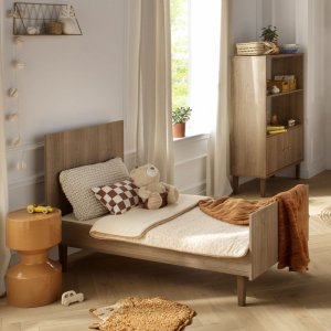 Lit évolutif bébé 70x140cm mokka Sauthon meubles