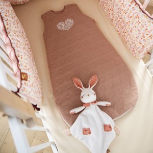 Gigoteuse hiver 0-6 mois petit coeur rose Sauthon baby deco
