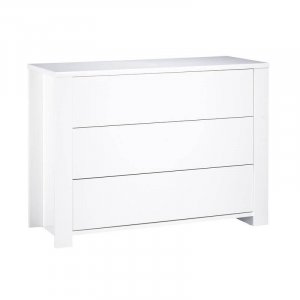 Commode + plan à langer grand modèle loft blanc Sauthon meubles