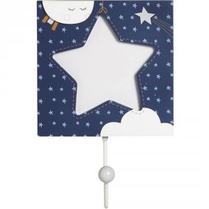 Set de 3 patères merlin Sauthon baby deco