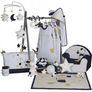 Suspension lumineuse trio hello Sauthon baby deco