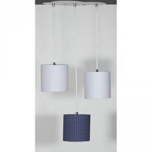 Suspension lumineuse trio merlin Sauthon baby deco