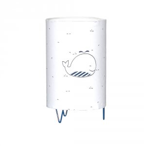 Lampe de chevet blue baleine Sauthon baby deco