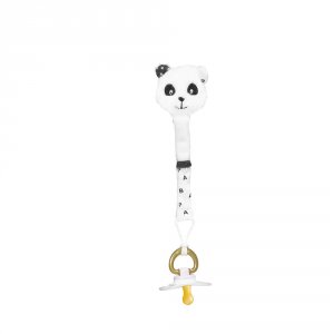 Attache sucette panda chao chao Sauthon baby deco