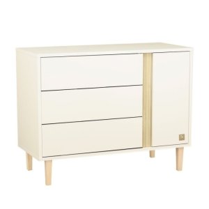 Chambre bébé duo lit évolutif 140x70cm + commode 3 tiroirs 1 porte paloma + plan à langer offert ! Sauthon meubles