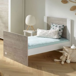 Chambre duo lit 70x140 + commode loft bois + plan à langer offert Sauthon meubles