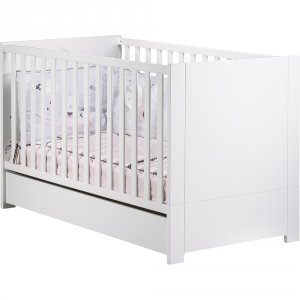 Tiroir pour lit 70x140cm loft blanc Sauthon meubles