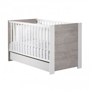Tiroir de lit évolutif bébé 70x140 cm loft bois Sauthon meubles