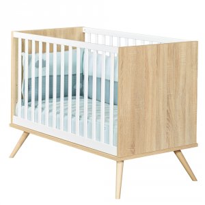 Lit bébé 60x120cm seventies Sauthon meubles