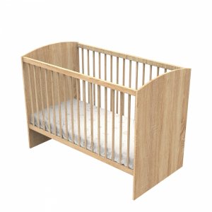 Lit bébé 60x120cm azur Sauthon meubles