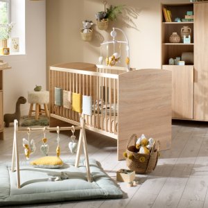 Lit 70x140cm azur Sauthon meubles