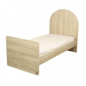 Lit bébé évolutif 60x120 cm en 90x190 cm arche chêne Sauthon meubles