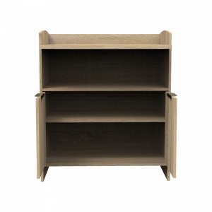 Chambre bébé duo lit 70x140cm + commode azur Sauthon meubles