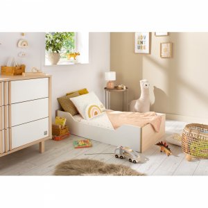 Chambre bébé duo lit 70x140cm + commode nature + plan à langer offert Sauthon meubles