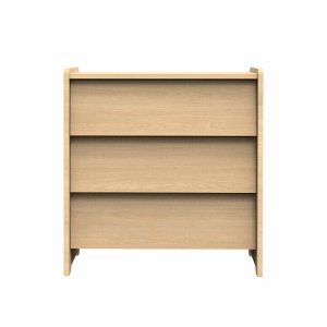 Chambre bébé duo lit 60x120cm + commode cannelle + plan à langer offert Sauthon meubles