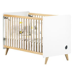 Lit bébé 60x120cm non transformable oslo Sauthon meubles