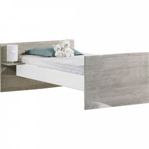 Lit chambre transformable 60x120cm en lit junior 90x190cm loft Sauthon meubles