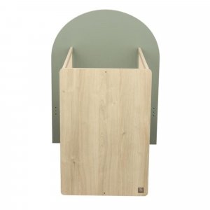 Chambre duo lit bebe 120x60 chambre duo arche lit transformable + commode/bureau saugeen 90x190 - coloris sauge arche+commode a langer evolutive en bu Sauthon meubles