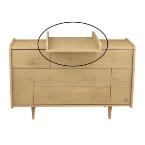 Commode xxl my love avec plan à langer amovible Sauthon meubles