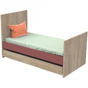 Lit 70x140cm nova rose canyon Sauthon meubles