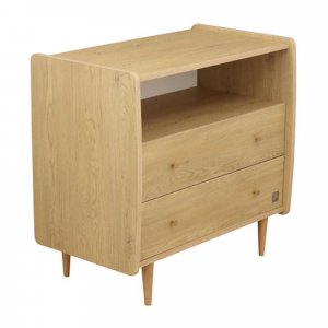 Commode 2 tiroirs 1 niche my love Sauthon meubles