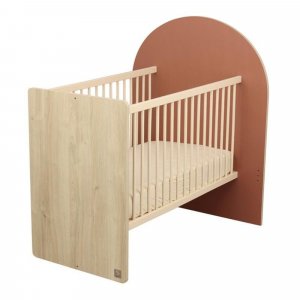 Lit bébé évolutif 60x120 cm en 90x190 cm arche terracotta Sauthon meubles