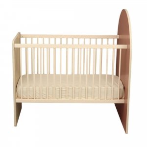 Lit bébé évolutif 60x120 cm en 90x190 cm arche terracotta Sauthon meubles