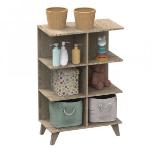 Commode bébé évolutive en bureau nova rose canyon Sauthon meubles