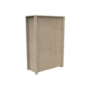 Armoire bébé 2 portes antonin version bois Sauthon meubles