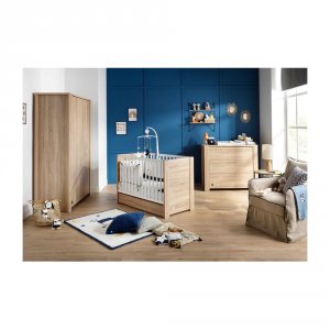 Armoire bébé 2 portes antonin version bois Sauthon meubles