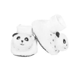 Chaussons bébé panda chao chao Sauthon baby deco