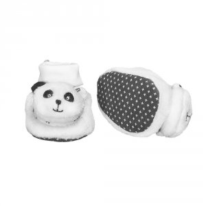 Chaussons bébé panda chao chao Sauthon baby deco
