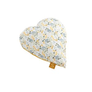 Coussin déco bébé jaune topaze promenons nous Sauthon baby deco