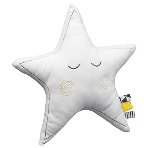 Coussin déco bébé étoile babyfan