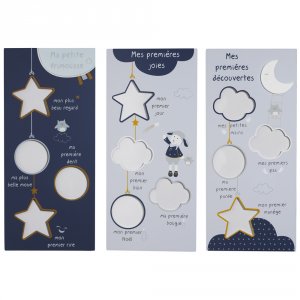 Pêle-mêle photo bébé ma première année merlin Sauthon baby deco