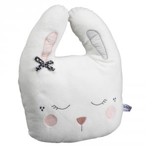Coussin déco bébé lapin miss fleur de lune