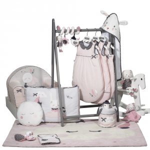 Suspension décorative murale miss fleur de lune Sauthon baby deco