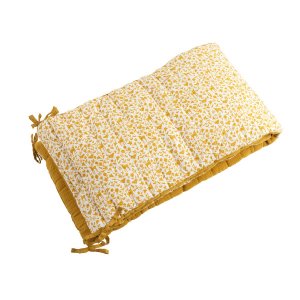 Tour de lit bébé jaune topaze promenons nous Sauthon baby deco