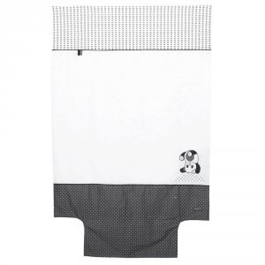 Housse de couette + taie d'oreiller panda chao chao Sauthon baby deco