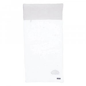 Edredon bébé 60x120cm lily grey Sauthon baby deco