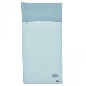 Edredon bébé 60x120cm lily mint Sauthon baby deco