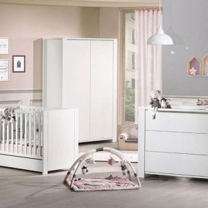 Housse de couette + taie d'oreiller miss fleur de lune Sauthon baby deco