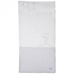 Edredon bébé 60x120cm céleste Sauthon baby deco