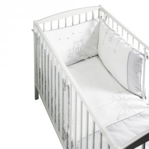 Edredon bébé 60x120cm céleste Sauthon baby deco