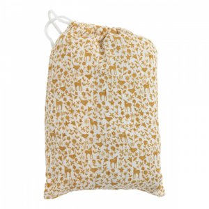 Lot de 2 draps housse coton bio promenons nous Sauthon baby deco