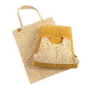 Gigoteuse hiver 6-24 mois jaune topaze promenons nous Sauthon baby deco