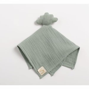 Gigoteuse 0-6 mois avec doudou mouchoir uni sauge Sauthon baby deco