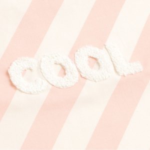 Transat de plage rose Sauthon baby deco